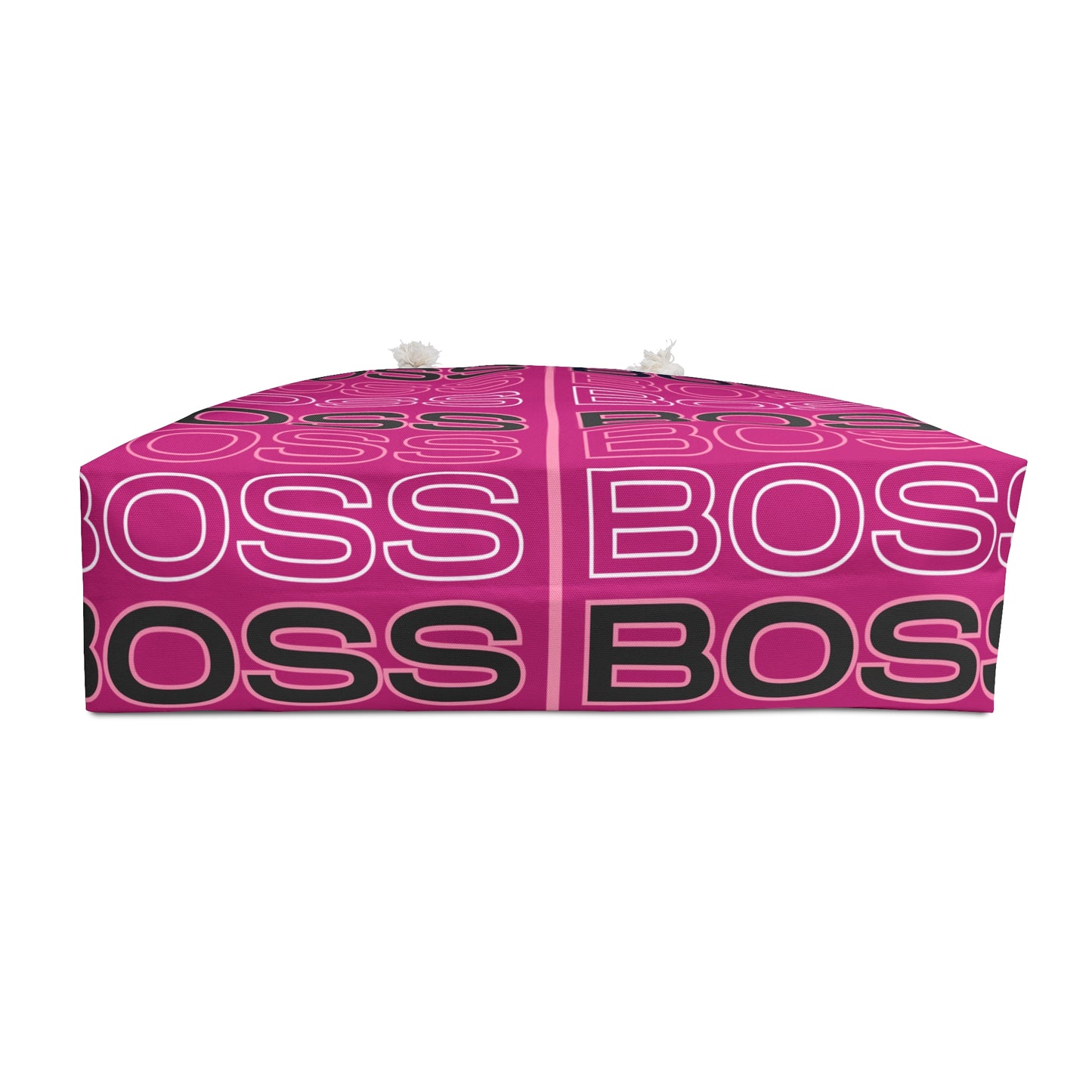 Boss Vibes, Weekender Bag for Women, Pink Weekend Bag, Boss Gift, Pattern, Pink Beach Bag, Big Bag, Gift for Her, Pink Gift, Getaway Gift
