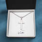 WJ Original | Stainless Cross w/ Ball Chain