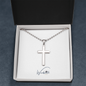 WJ Original | Stainless Cross w/ Ball Chain