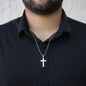 WJ Original | Stainless Cross w/ Ball Chain