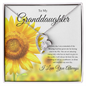 To My Granddaughter | Tall Sunflower