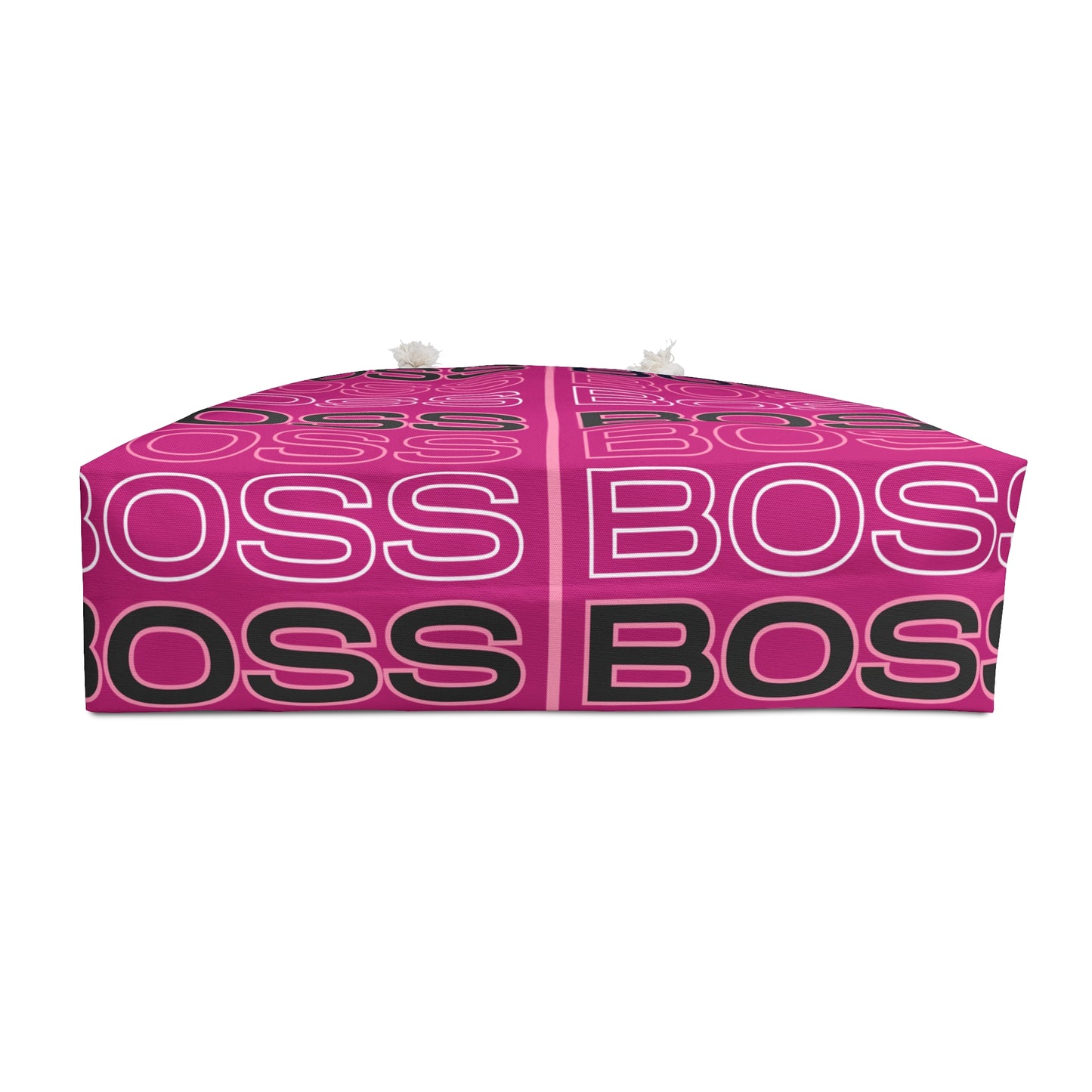 Boss Vibes, Weekender Bag for Women, Pink Weekend Bag,  Boss Gift, Pattern, Pink Beach Bag, Big Bag, Gift for Her, Pink Gift, Getaway Gift