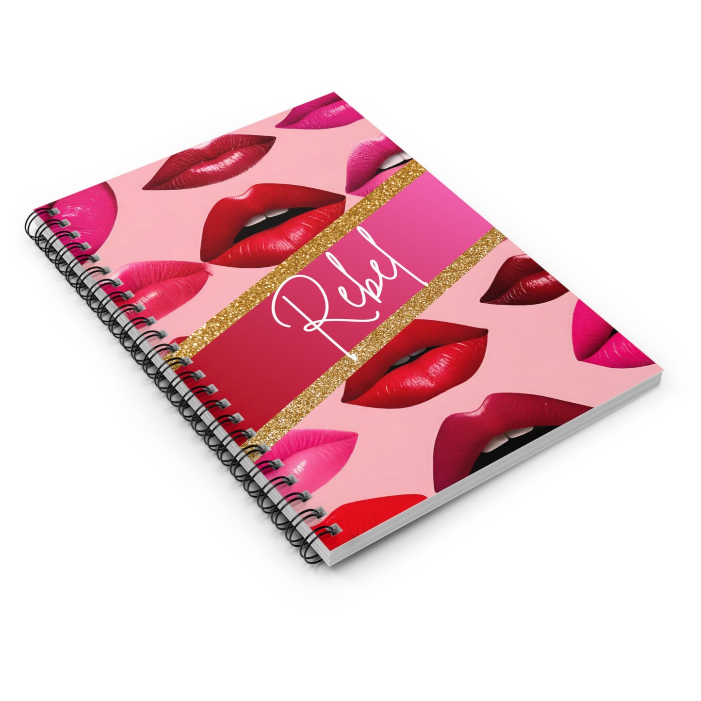 Rebel, Spiral Notebook, Ruled Line, Gifts for bad girls, rebel gift, make up lover, gifts for her, spiral notebook, journal, just because,