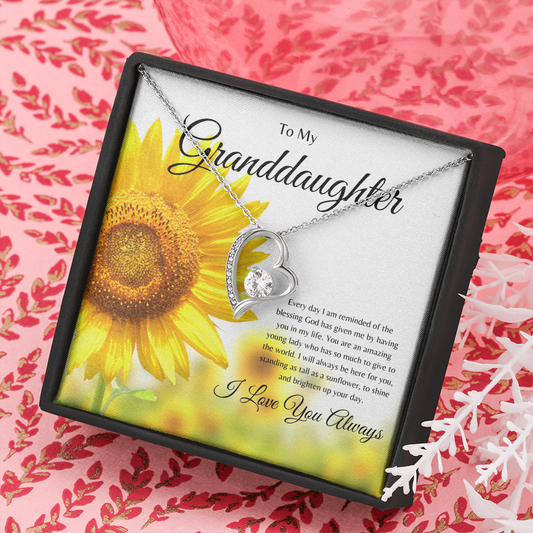 To My Granddaughter | Tall Sunflower