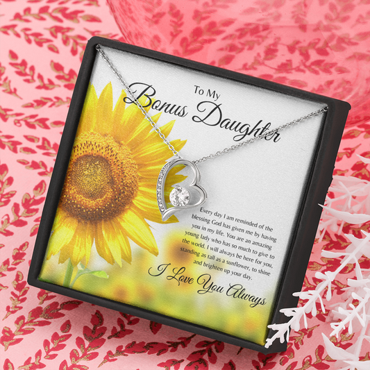 To My Bonus Daughter | Tall Sunflower